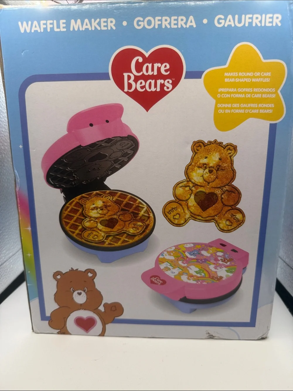 Care Bears waffle maker new in box